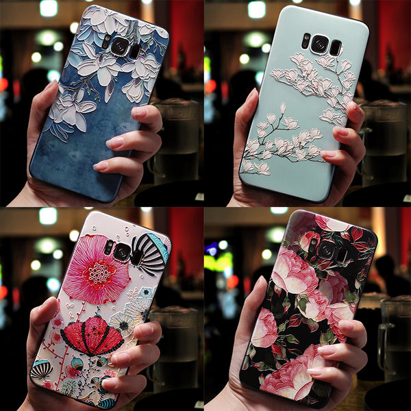 3D Flower Samsung Case
