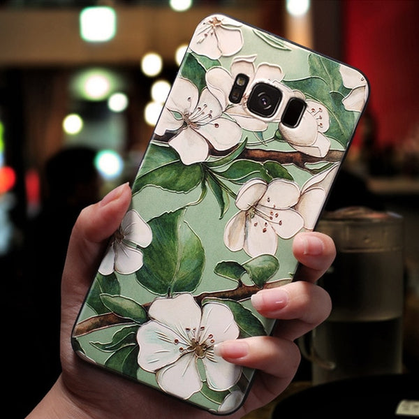 3D Flower Samsung Case