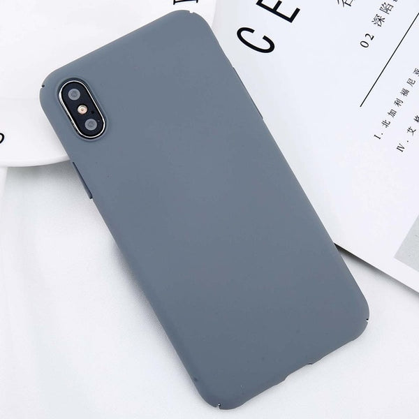 Simple Plain iPhone Case