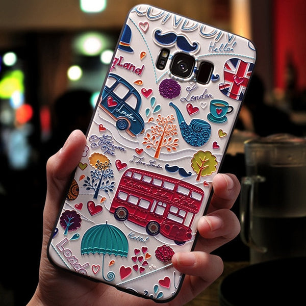 3D Flower Samsung Case