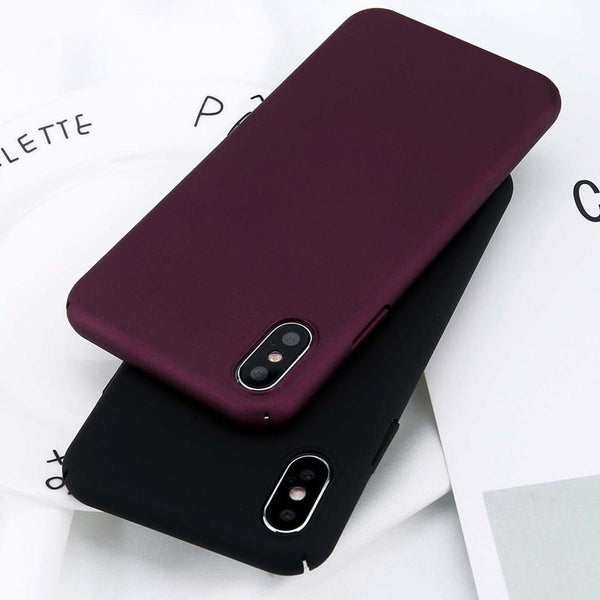 Simple Plain iPhone Case