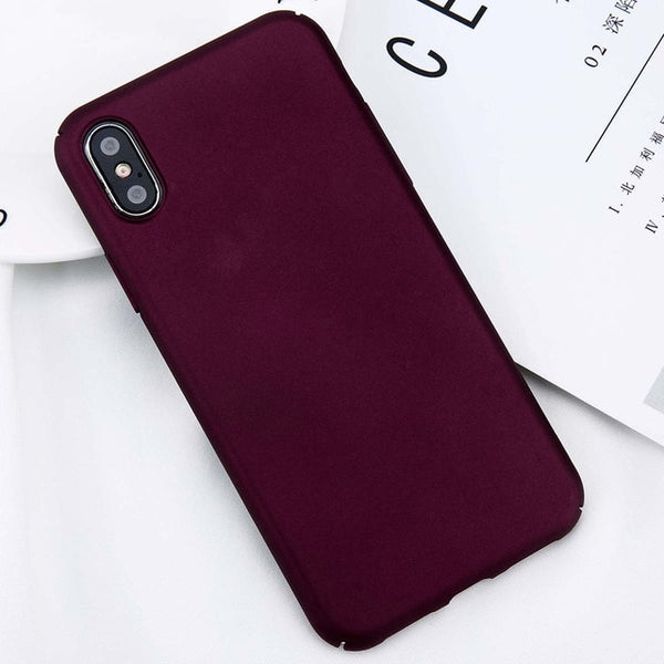 Simple Plain iPhone Case